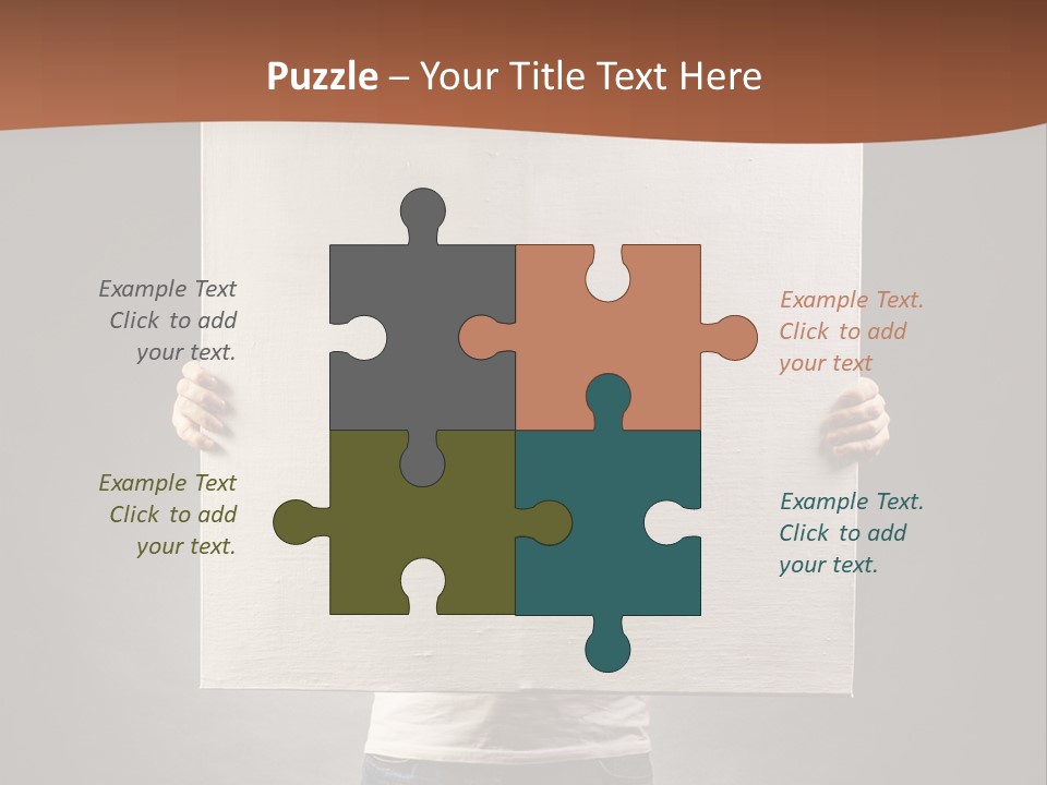 Square Primer Art PowerPoint Template