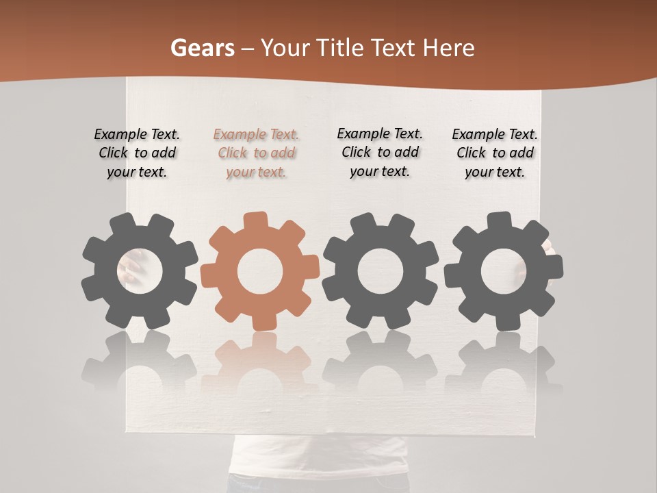 Square Primer Art PowerPoint Template