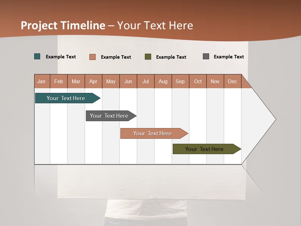 Square Primer Art PowerPoint Template