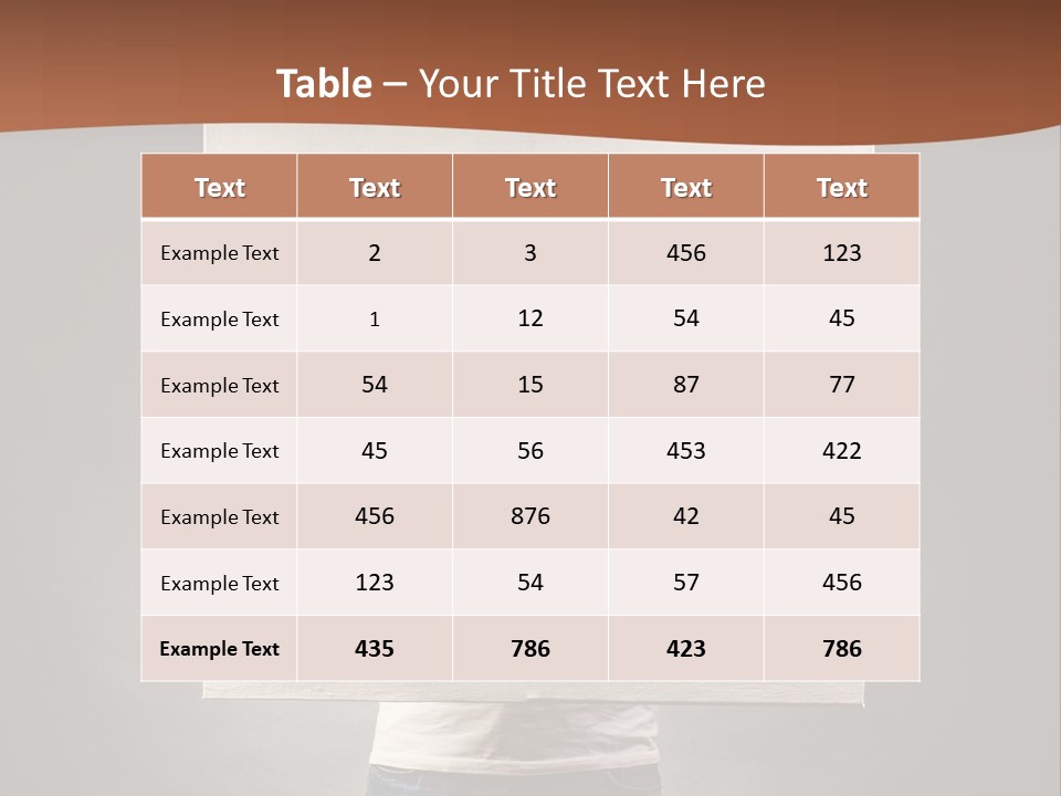 Square Primer Art PowerPoint Template