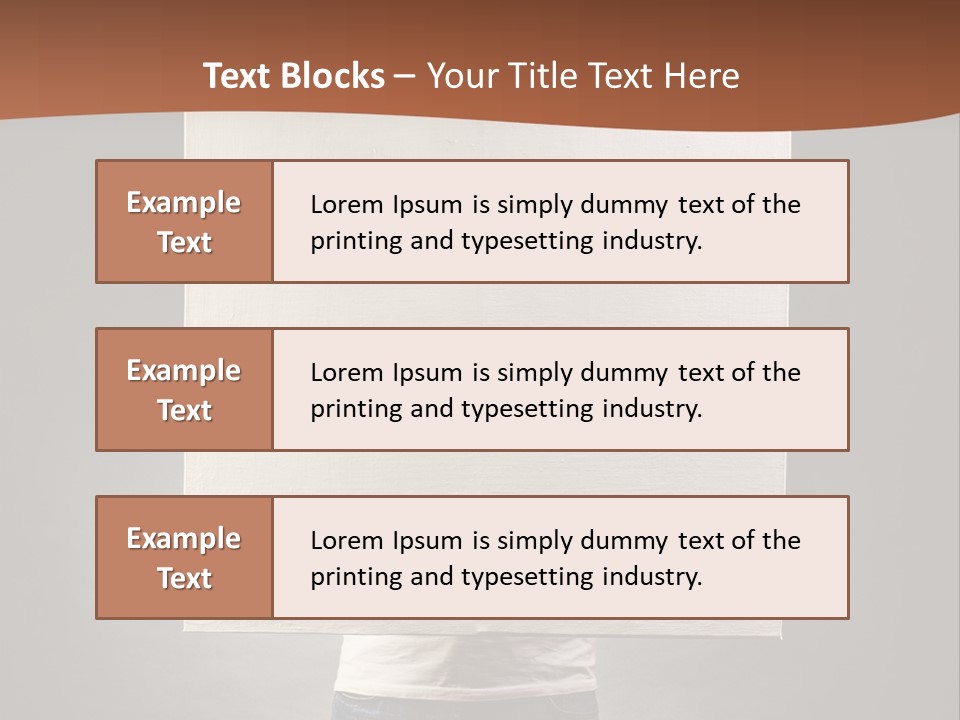 Square Primer Art PowerPoint Template