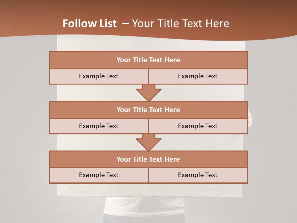 Square Primer Art PowerPoint Template
