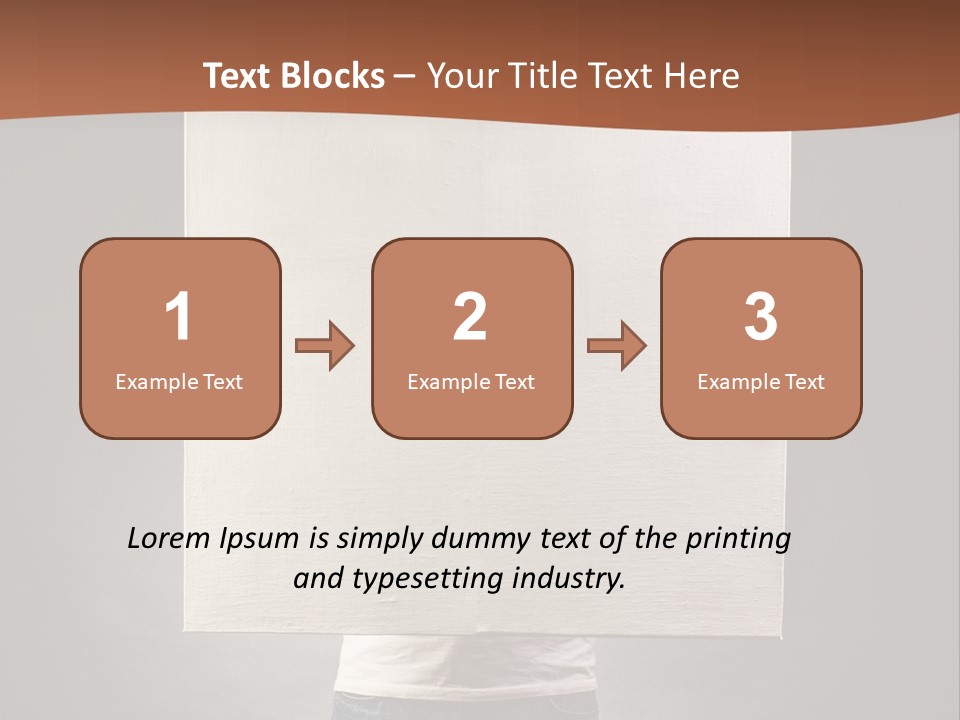 Square Primer Art PowerPoint Template