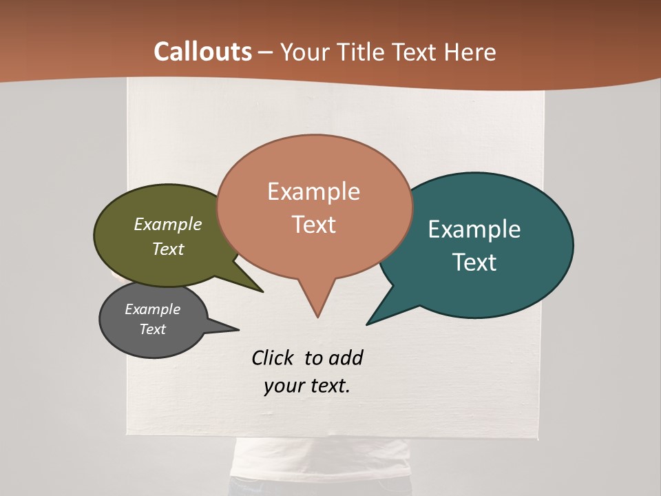 Square Primer Art PowerPoint Template