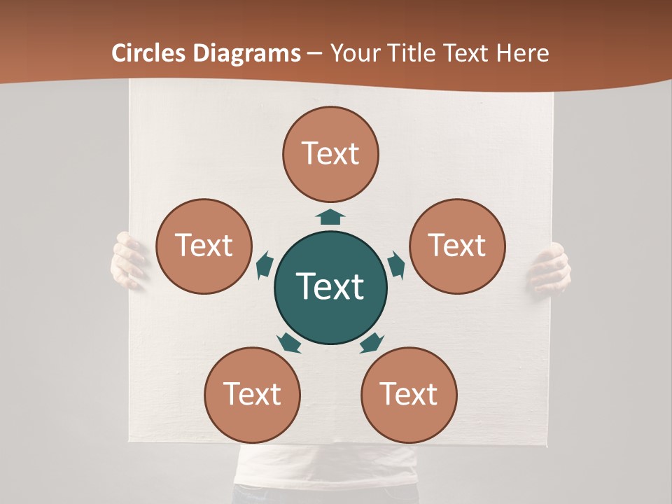 Square Primer Art PowerPoint Template