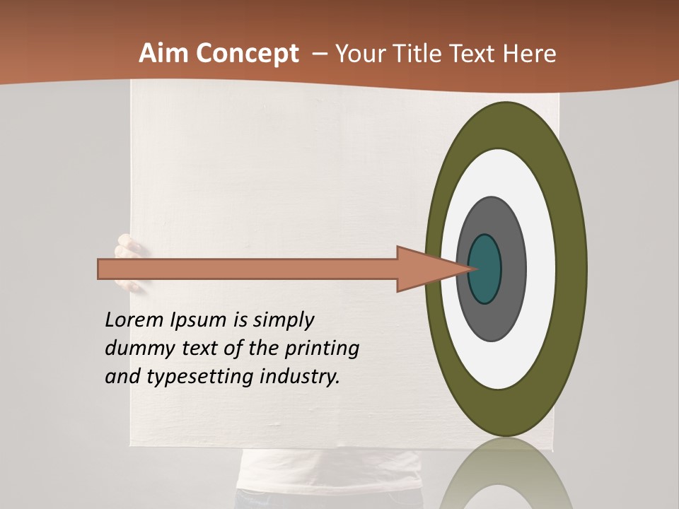 Square Primer Art PowerPoint Template