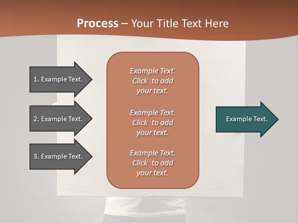 Square Primer Art PowerPoint Template