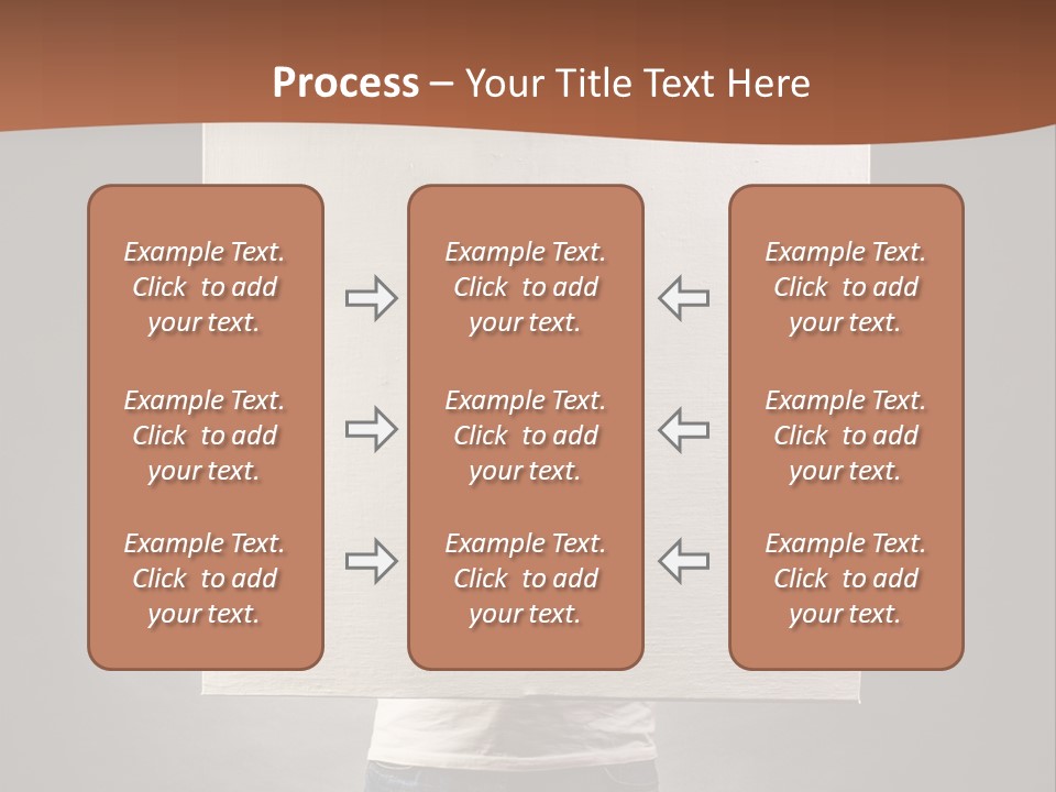 Square Primer Art PowerPoint Template