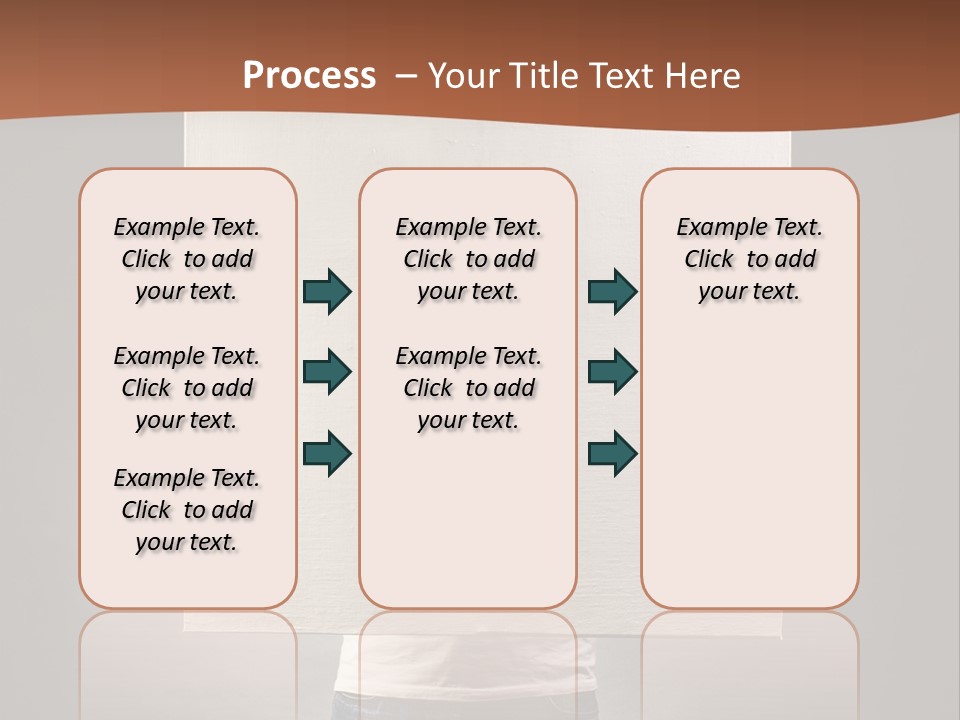 Square Primer Art PowerPoint Template