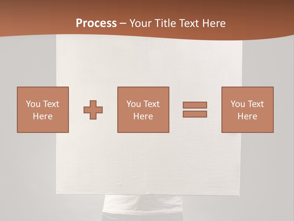 Square Primer Art PowerPoint Template