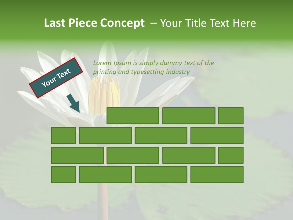 Exotic Leaf Card PowerPoint Template