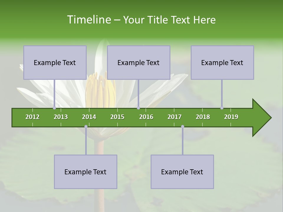 Exotic Leaf Card PowerPoint Template