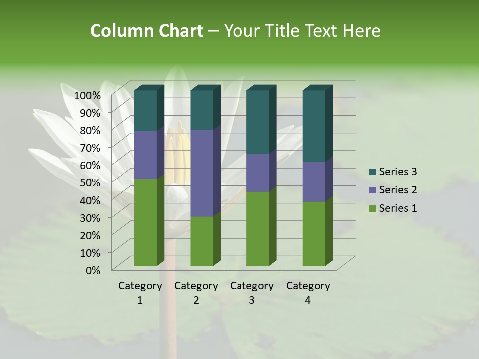 Exotic Leaf Card PowerPoint Template