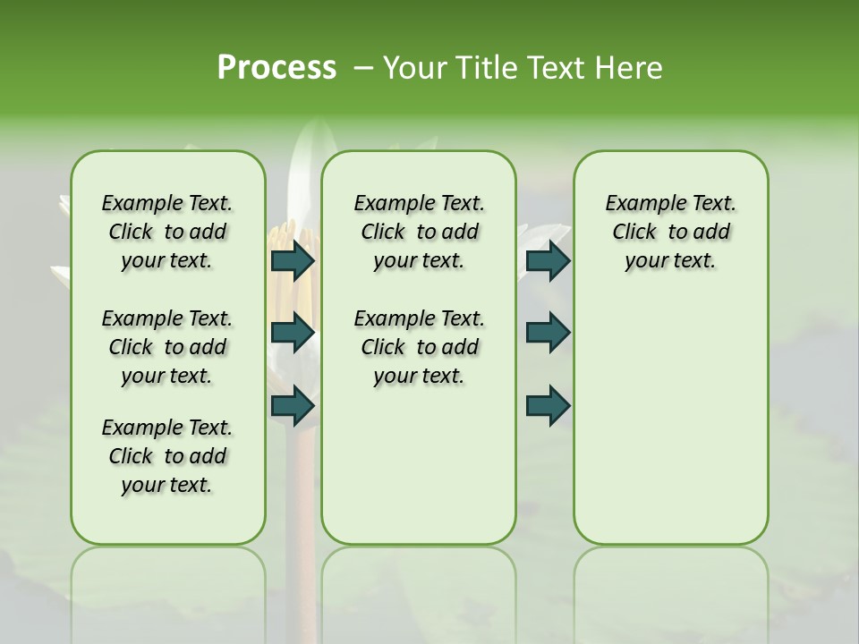 Exotic Leaf Card PowerPoint Template