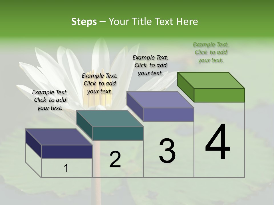 Exotic Leaf Card PowerPoint Template