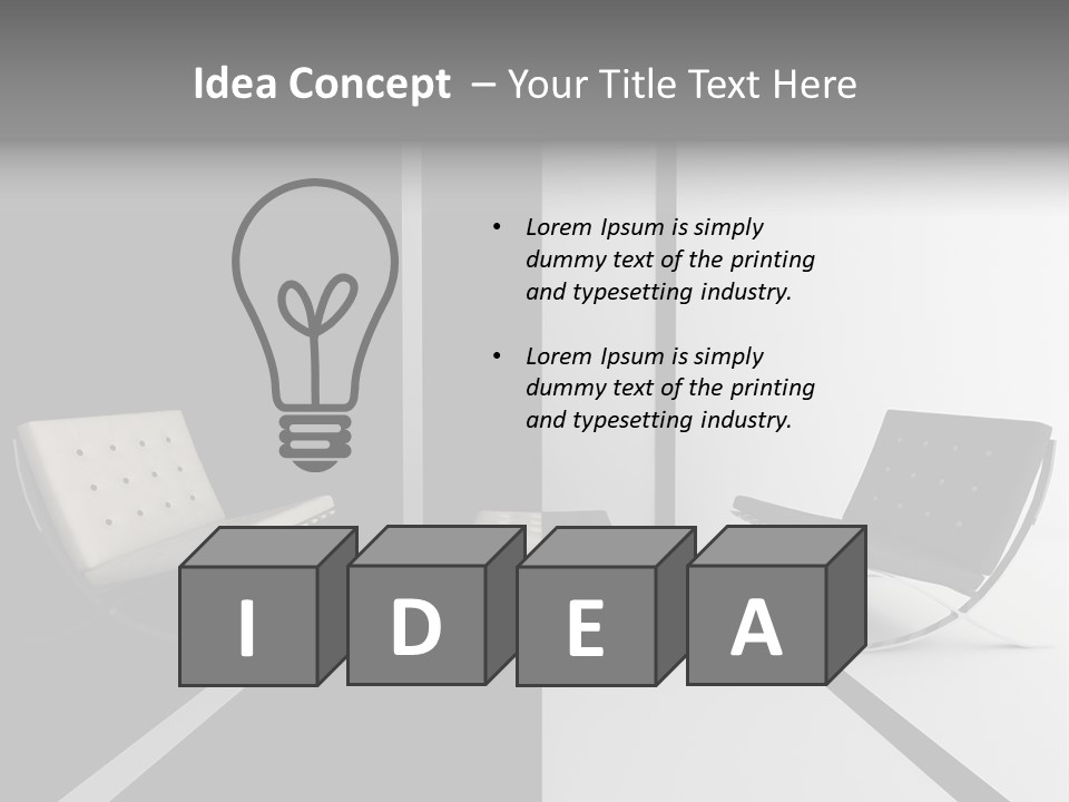 Room Di Cu Ion Humorou PowerPoint Template