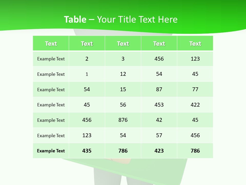 Man Graphics Phone PowerPoint Template