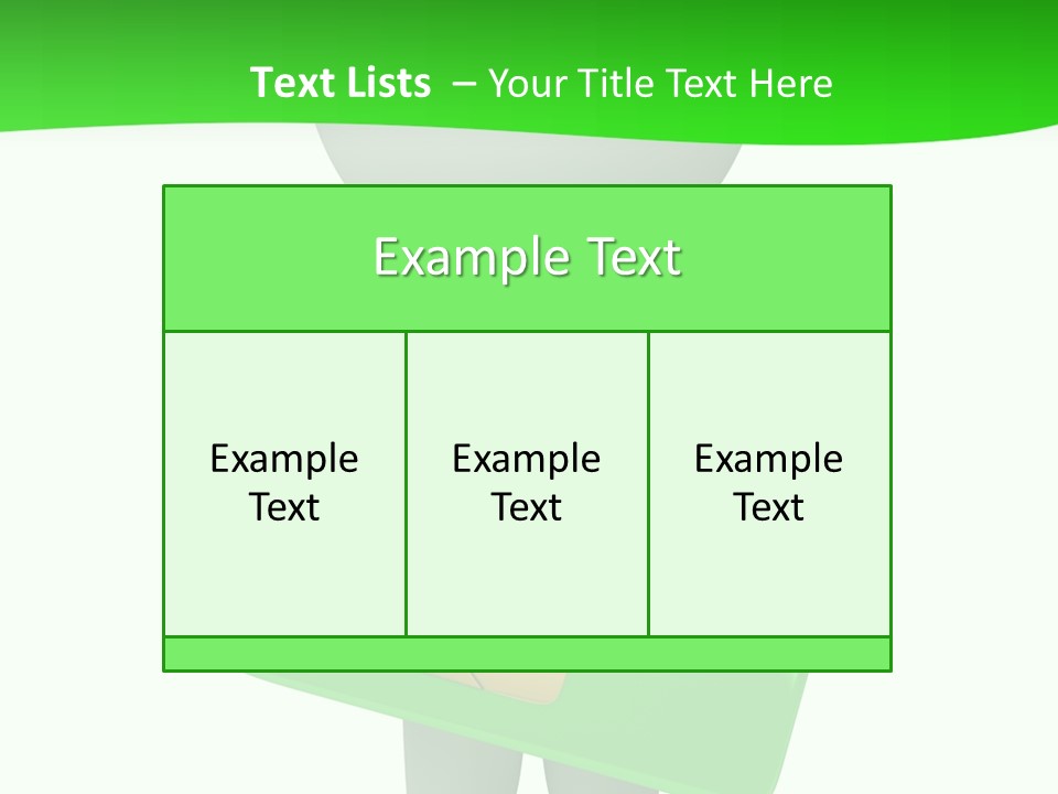 Man Graphics Phone PowerPoint Template