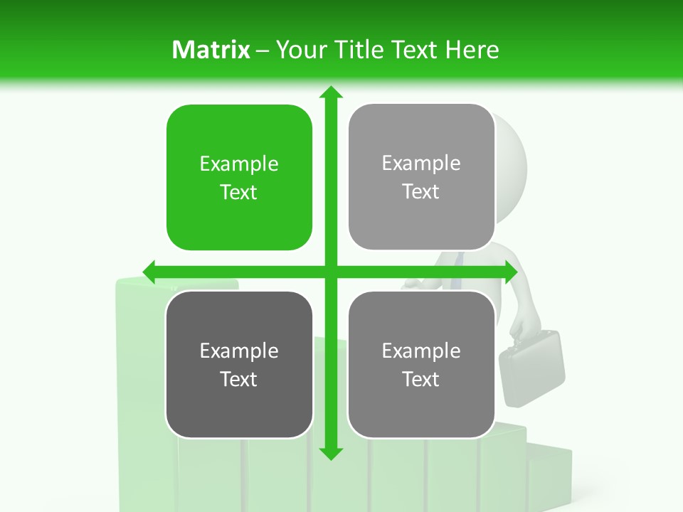 Step Abstract Statistics PowerPoint Template