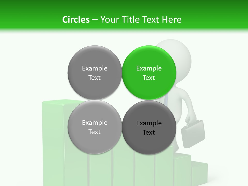 Step Abstract Statistics PowerPoint Template