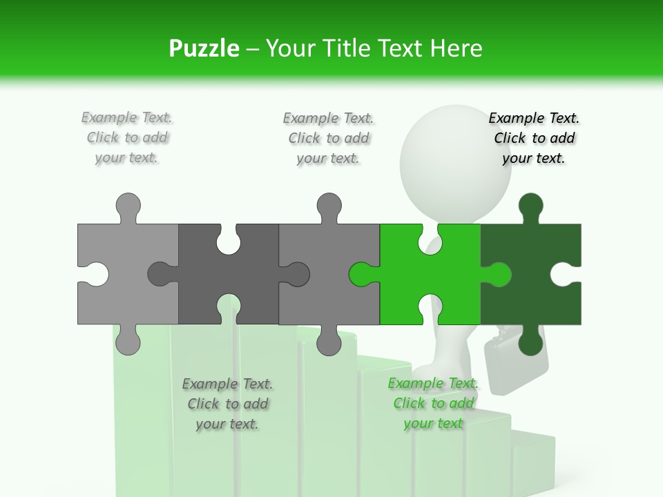 Step Abstract Statistics PowerPoint Template