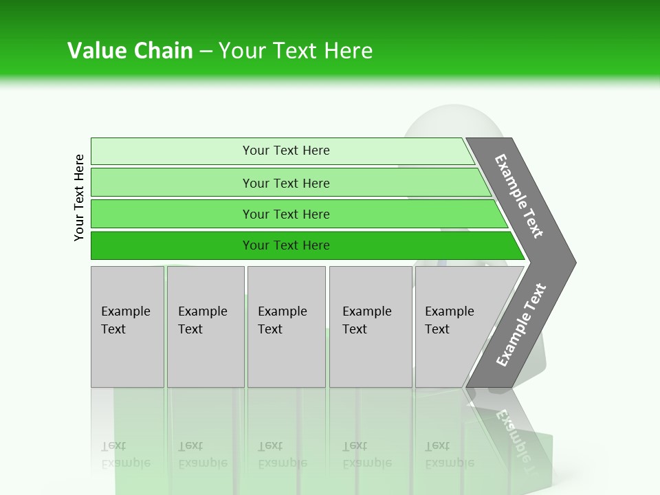 Step Abstract Statistics PowerPoint Template