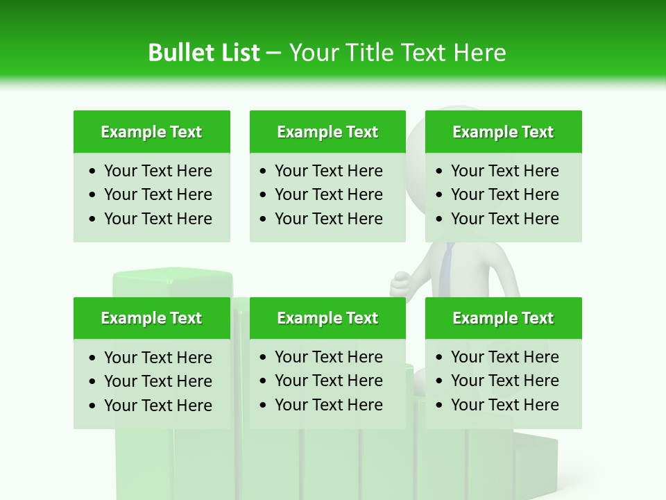 Step Abstract Statistics PowerPoint Template