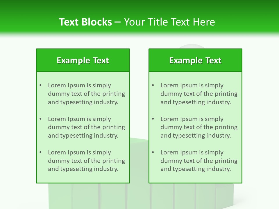 Step Abstract Statistics PowerPoint Template