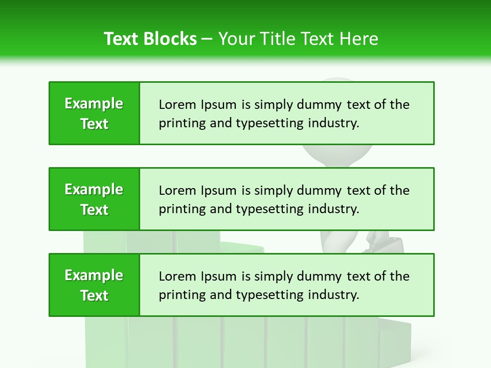 Step Abstract Statistics PowerPoint Template