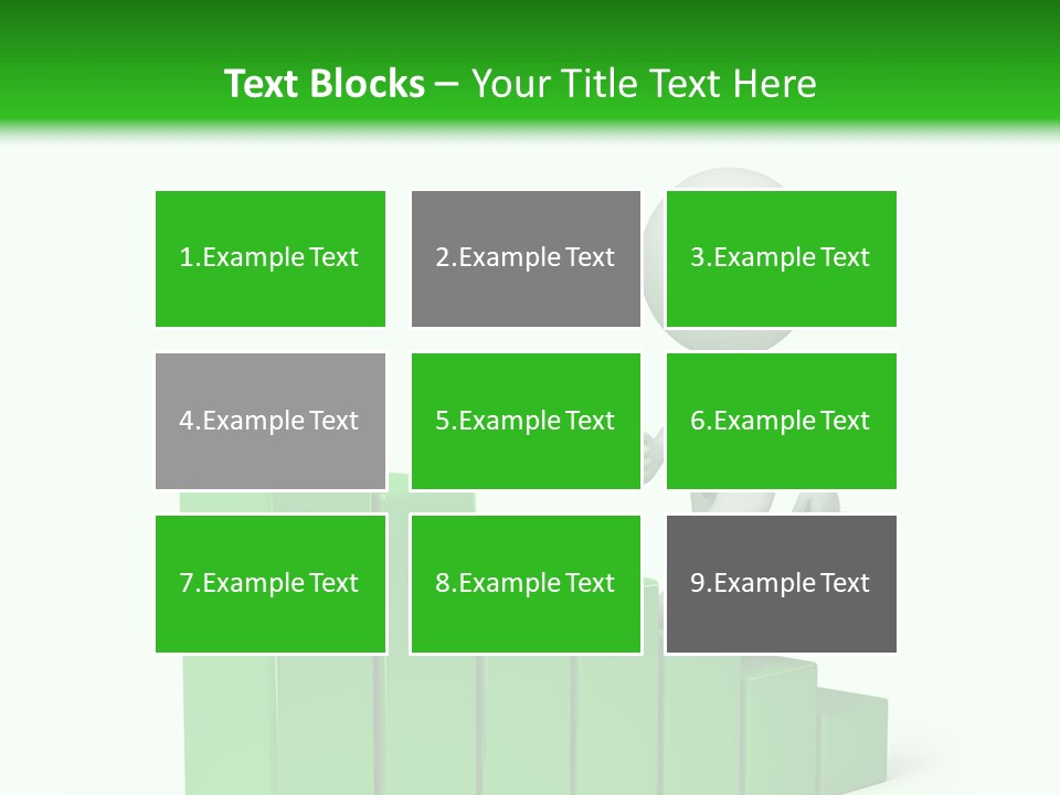 Step Abstract Statistics PowerPoint Template