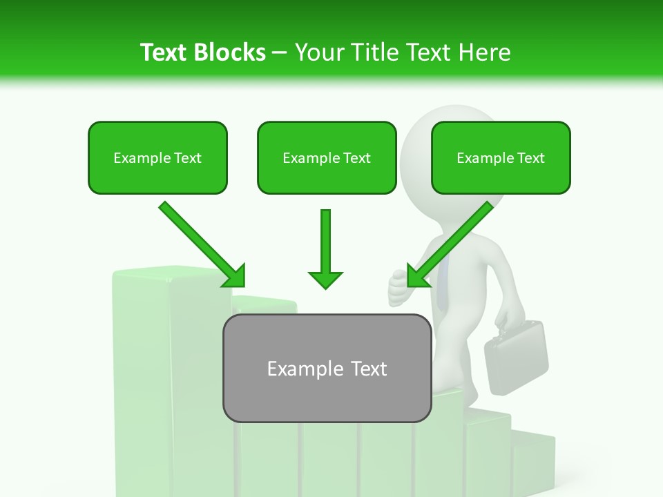 Step Abstract Statistics PowerPoint Template