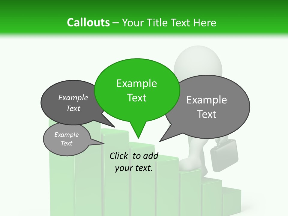 Step Abstract Statistics PowerPoint Template
