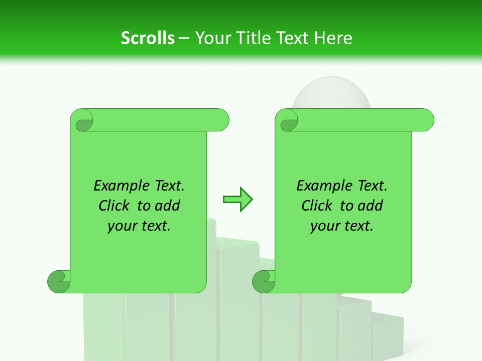 Step Abstract Statistics PowerPoint Template