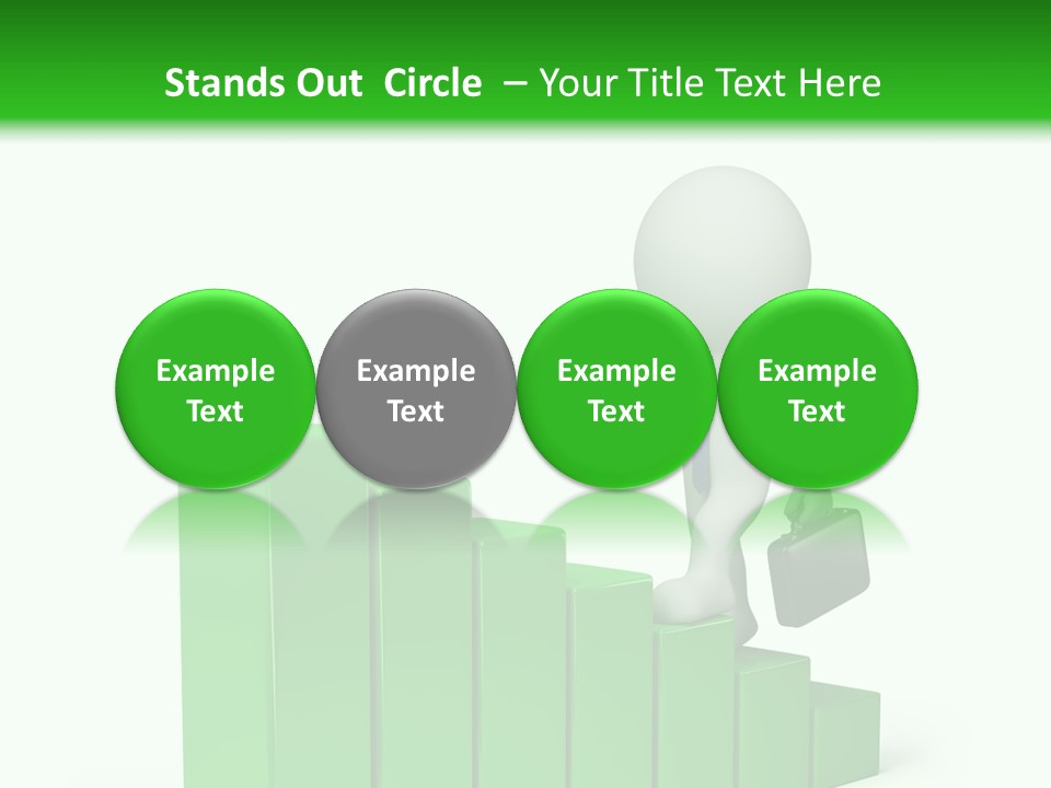 Step Abstract Statistics PowerPoint Template