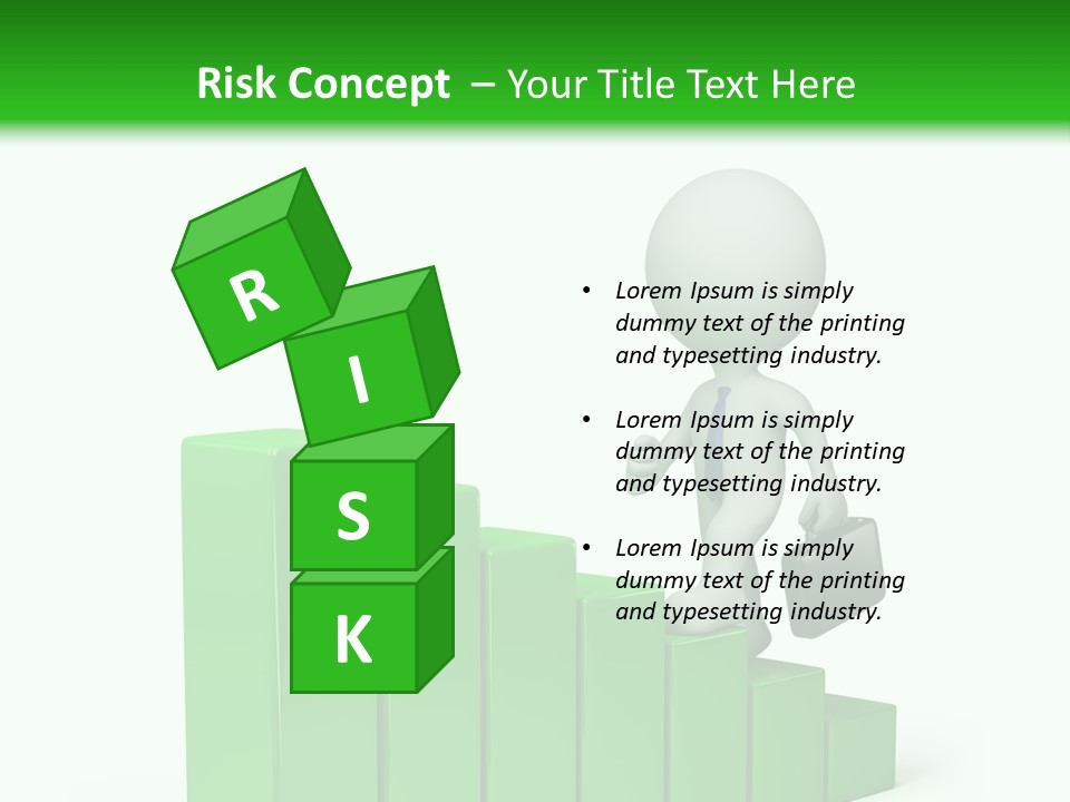 Step Abstract Statistics PowerPoint Template