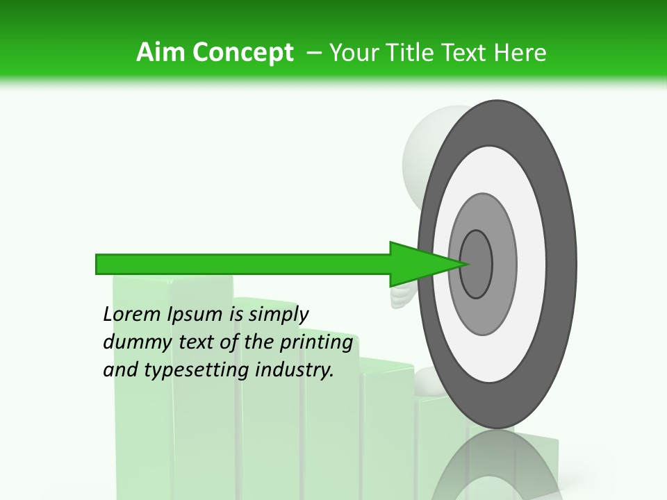 Step Abstract Statistics PowerPoint Template