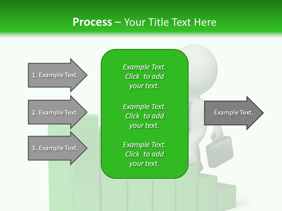 Step Abstract Statistics PowerPoint Template