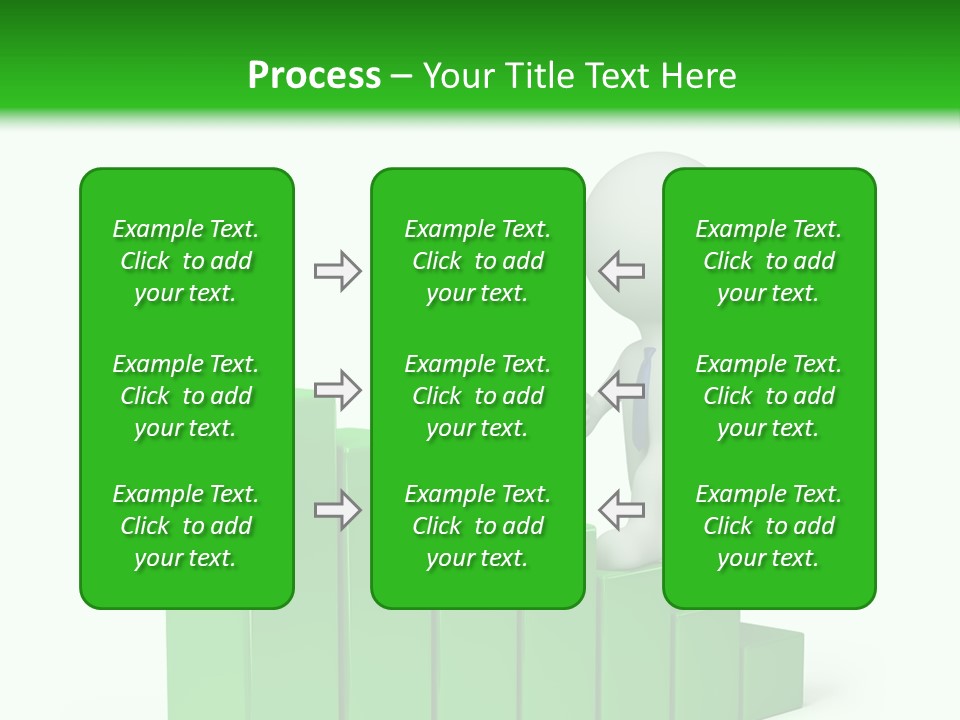 Step Abstract Statistics PowerPoint Template