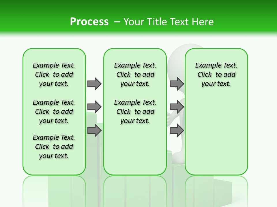 Step Abstract Statistics PowerPoint Template
