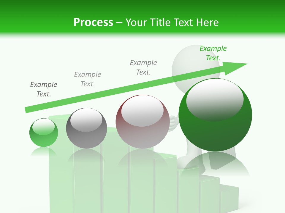 Step Abstract Statistics PowerPoint Template