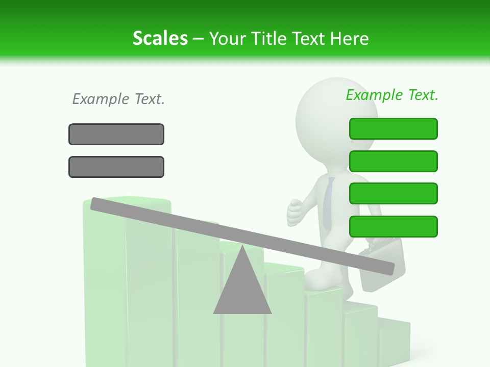 Step Abstract Statistics PowerPoint Template
