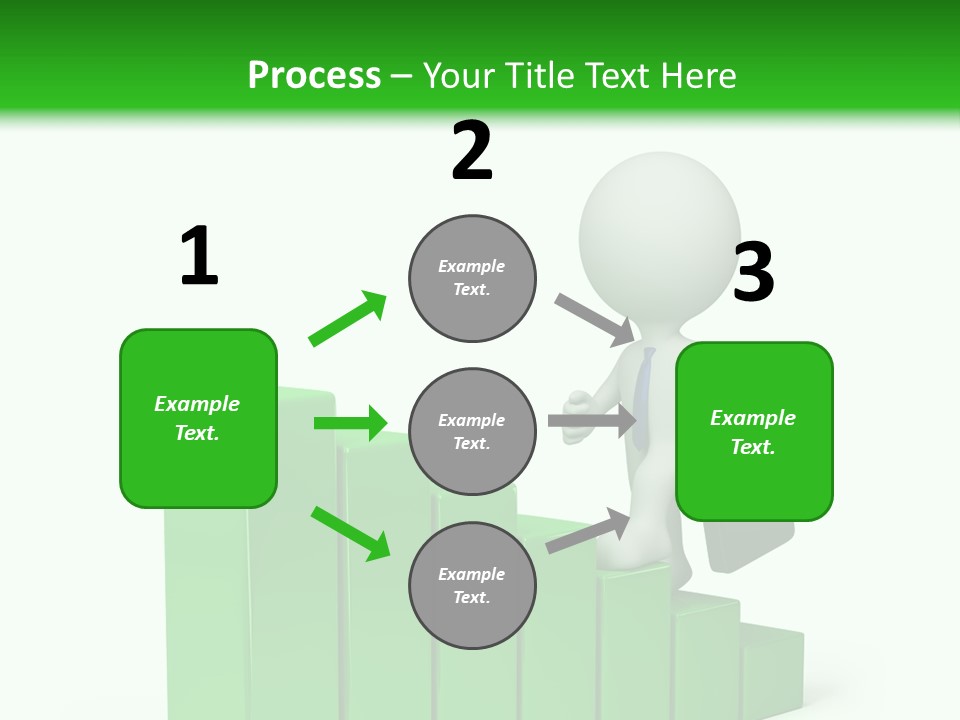 Step Abstract Statistics PowerPoint Template