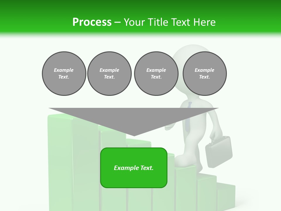 Step Abstract Statistics PowerPoint Template
