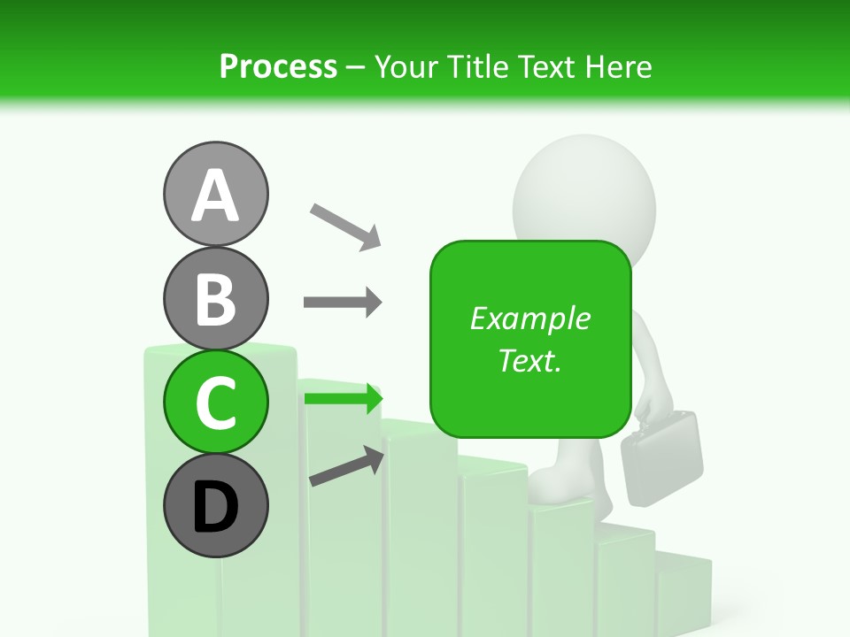 Step Abstract Statistics PowerPoint Template