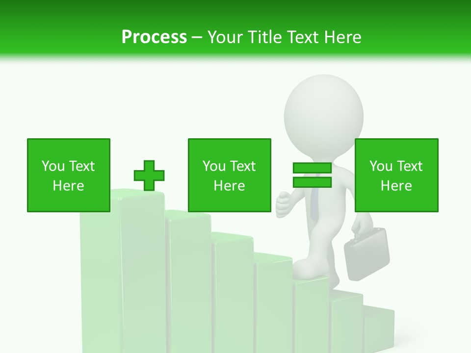 Step Abstract Statistics PowerPoint Template