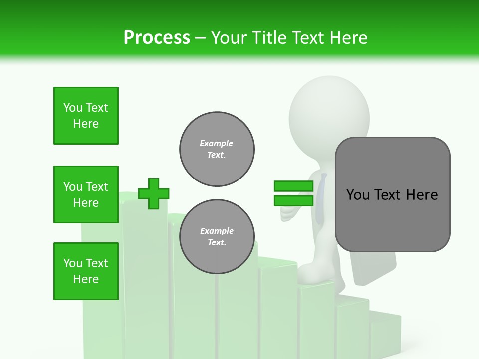 Step Abstract Statistics PowerPoint Template