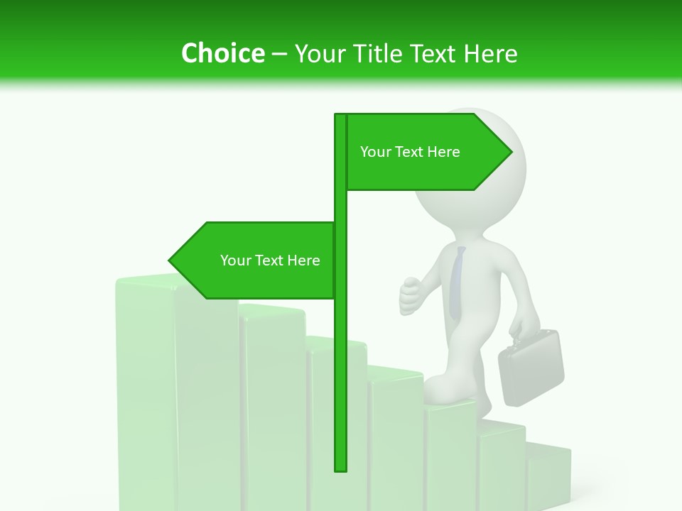 Step Abstract Statistics PowerPoint Template