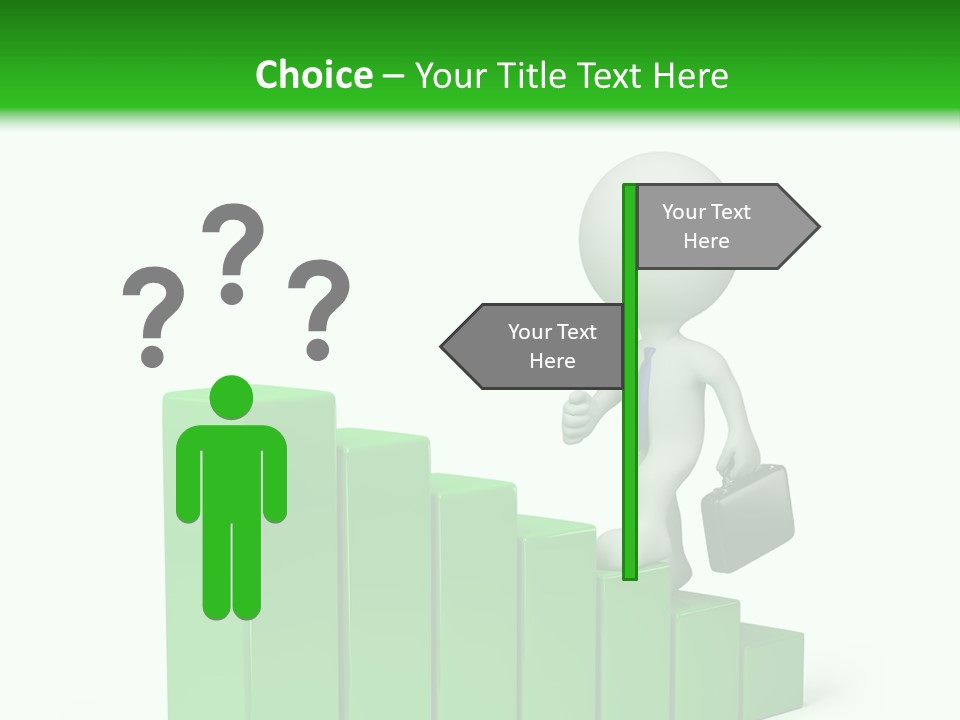 Step Abstract Statistics PowerPoint Template