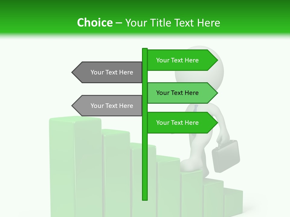 Step Abstract Statistics PowerPoint Template