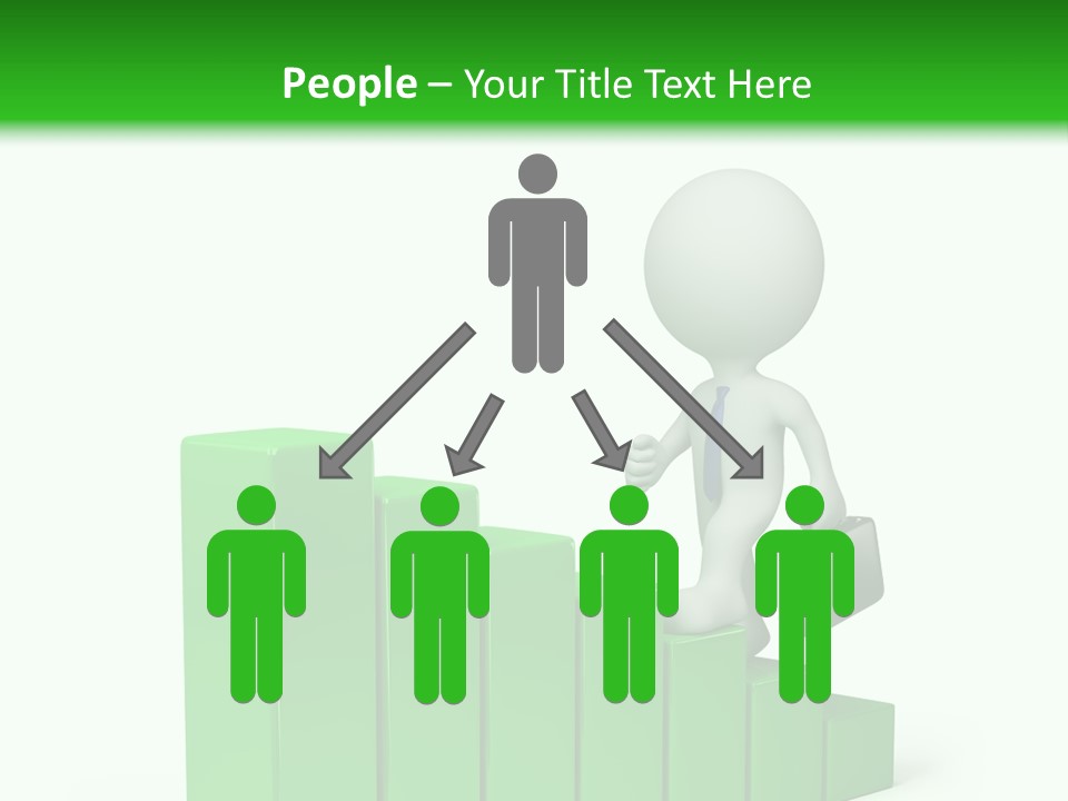 Step Abstract Statistics PowerPoint Template